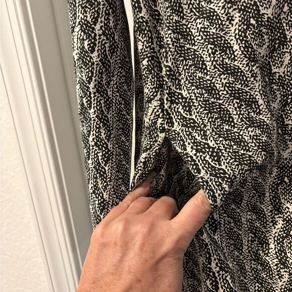 Marla Wynne Women's Black and White Knit Top Size XL - Picture 3 of 5